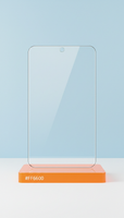 Moxom Tempered Glass Screen Protector, Product shots: single product centered or dynamically arranged at a slight angle...