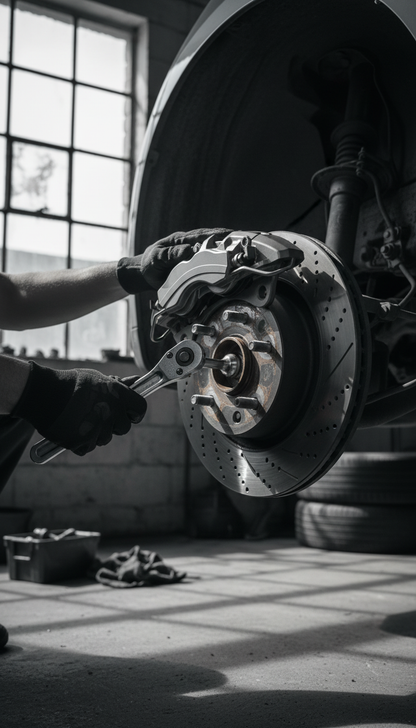 Brake Caliper in use