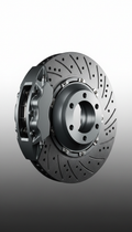 [PRODUCT] displays a premium motorsport brake disc engineered for high-speed applications. Photographed with meticulous...