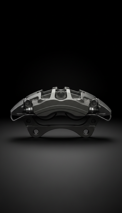 [PRODUCT] showcased in a minimal studio environment with a Carbon Black background. Illuminated evenly to emphasize...