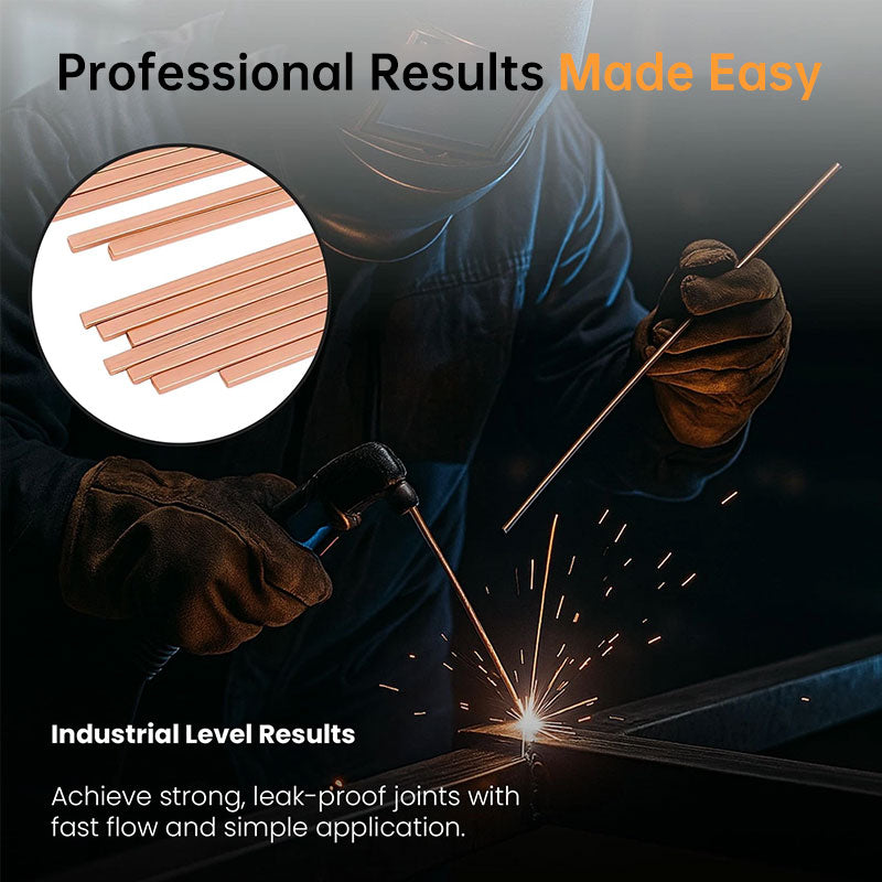 15% Silver Brazing Rods HVAC Kit, 20pcs 10